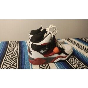 Patrick Ewing Size 7 Men's Athletic Footwear, Red/White/Black/Gray